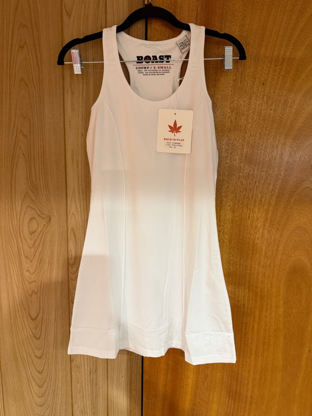 Boast White Tennis Dress